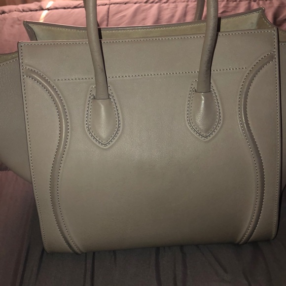 Celine bag in matte dark grey - Picture 6 of 7